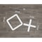 Ekena Millwork Large Cameron Decorative Fretwork Wall Panels in Architectural Grade PVC, 39 "W x 23 3/8"H x 3/8"T WALP24X24CAM - alternate 4